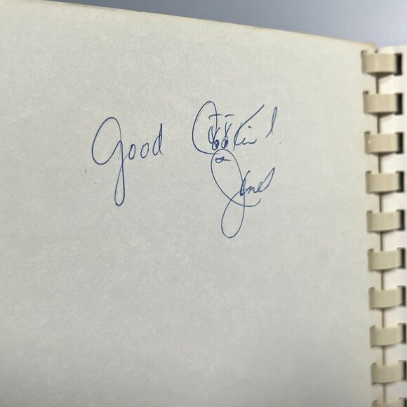 Calf Fries To Caviar Cookbook By Janel Franklin Sue Vaughn SIGNED - Picture 3 of 12